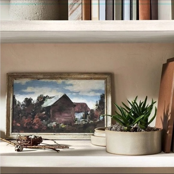 16" x 10" House Amidst The Trees Framed Canvas - Threshold Studio McGee - Picture 2 of 6